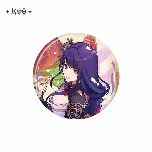 原神 四周年記念シリーズ 缶バッジ 雷電将軍[miHoYo]《発売済・在庫品》