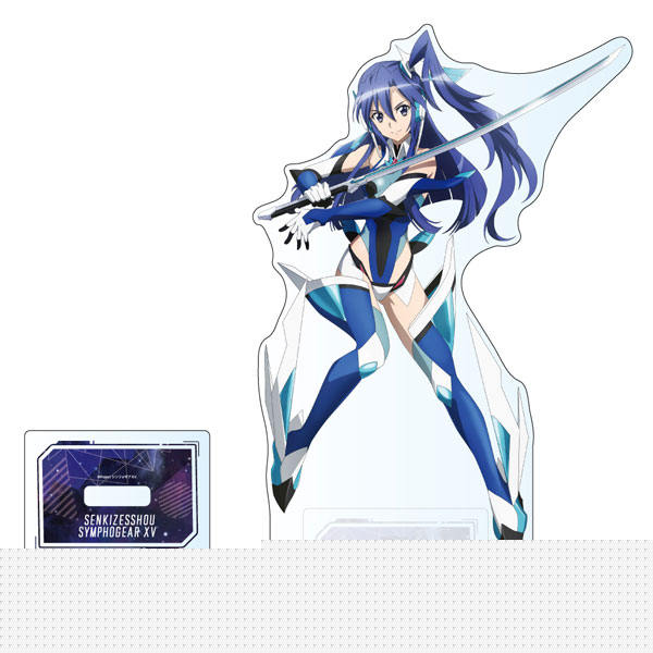 戦姫絶唱シンフォギアXV 描き下ろし特大アクリルスタンド(翼)[カーテン