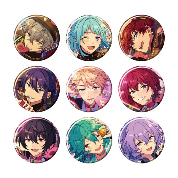 あんさんぶるスターズ！！ コレクション缶バッジ[2025 Feb.]-Idol Side