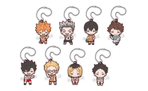 にとたん ハイキュー！！ VS好敵手 ラバーマスコット 8個入りBOX