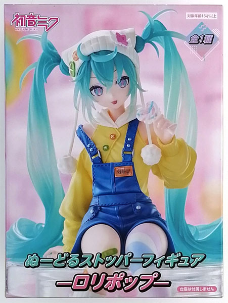 中古】(本体A/箱B)初音ミク ぬーどるストッパーフィギュアーロリポップ