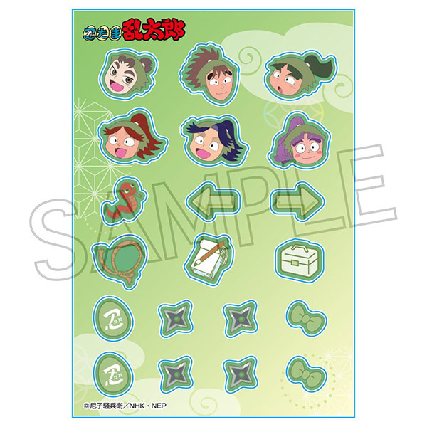 忍たま乱太郎 カシャカシャマスコット 三年生（再販）[ツインクル