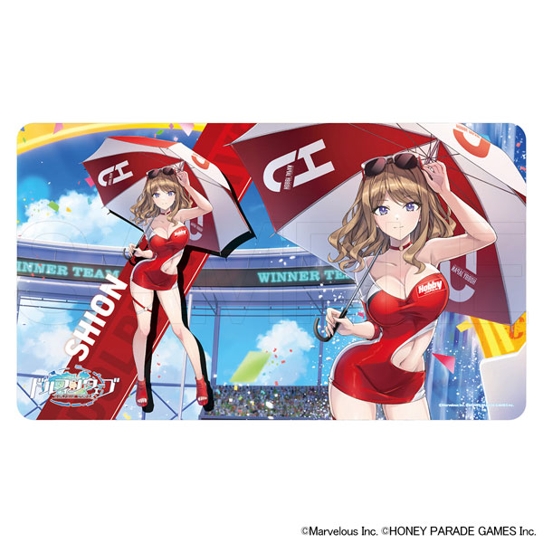 限定販売】ドルフィンウェーブ HJコラボラバーデスクマット 住乃絵紫苑