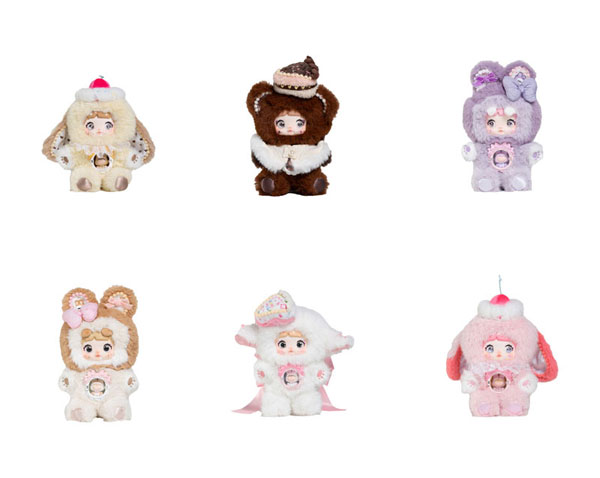 Nommi ひとくちスイートハートシリーズ トレーディングプラッシュ 6個