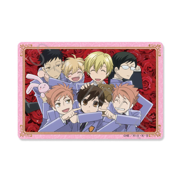 桜蘭高校ホスト部』クリアカードステッカー デザインJ（再販）[シンク