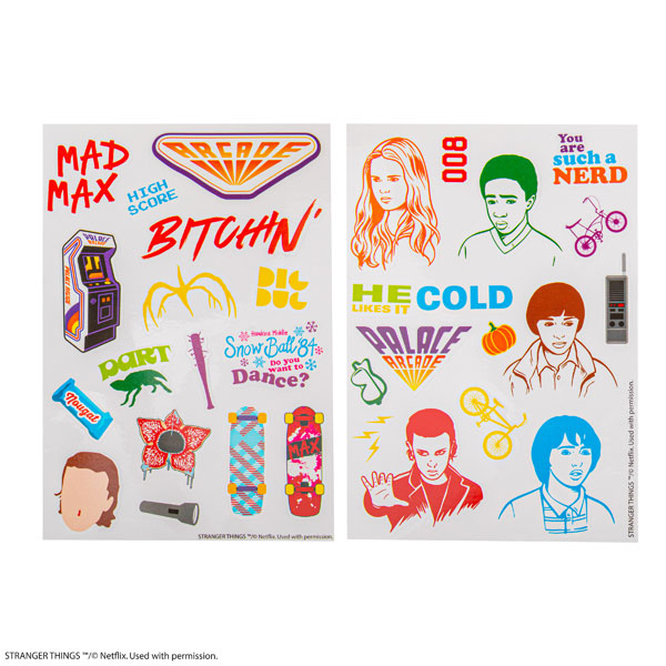 ストレンジャー・シングス 未知の世界』[ステッカー]シーズン2[シネ