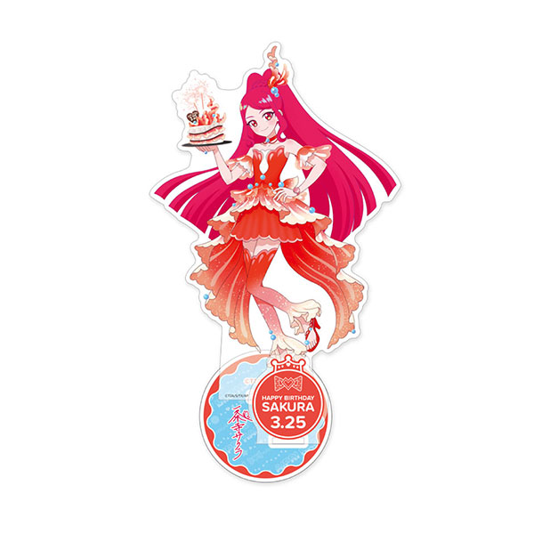 ひみつのアイプリ ハピプリバースデー202503 アクリルスタンドサクラ