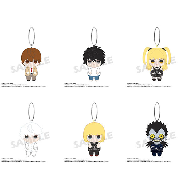 DEATH NOTE おすわりくらぶ ぬいぐるみマスコット 6個入りBOX（再販