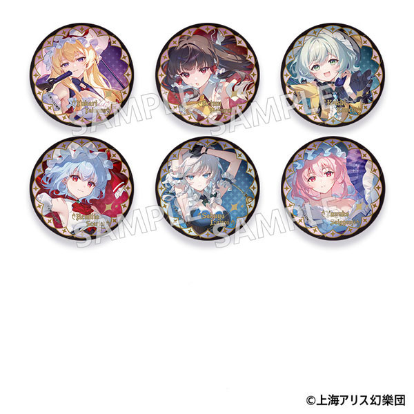 東方Project」 トレーディング缶バッジ 6個入りBOX[MAGI ARTS]《04月