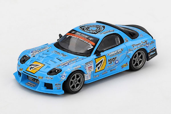 1/64 マツダ RX-7 RE雨宮 2025 D1 GP(右ハンドル)[MINI GT]《07月予約》