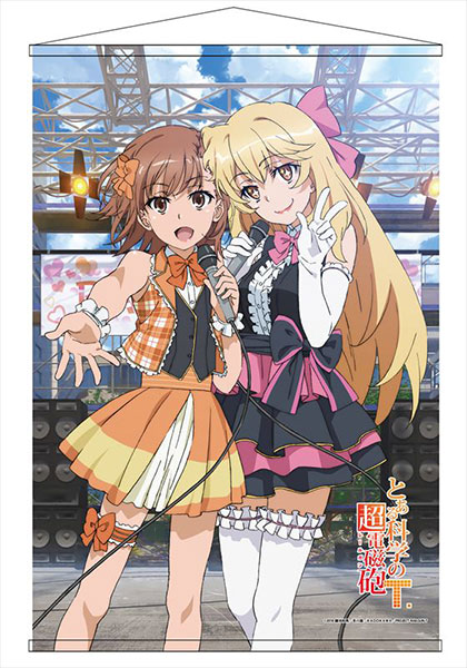 とある科学の超電磁砲T B2タペストリー 御坂美琴＆食蜂操祈[シーズナル