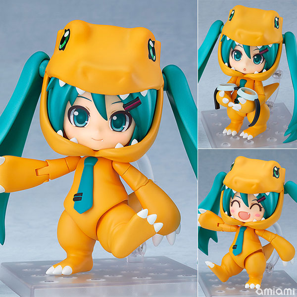 ねんどろいど 初音ミク きぐるみアグモンVer.[プレックス]《在庫切れ》