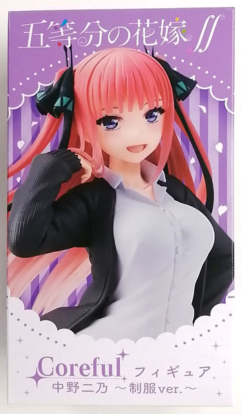 中古】(本体B/箱B)五等分の花嫁∬ Corefulフィギュア 中野二乃～制服