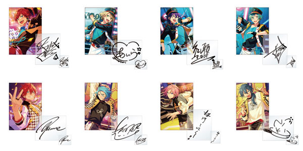 あんさんぶるスターズ！！ サインステッカーセット New stars 8パック