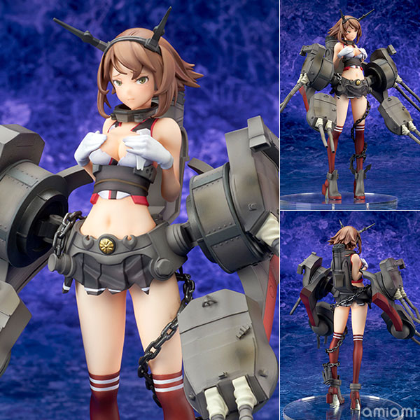 中古】(本体A/箱B)艦隊これくしょん -艦これ- 陸奥 限定中破Ver. 完成