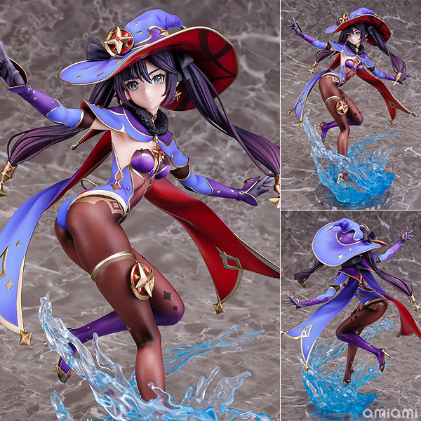 中古】(本体A/箱B)原神 モナ・星天水鏡Ver. 1/7 完成品フィギュア
