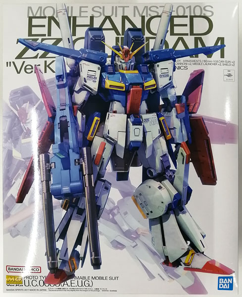 MG 1/100 MG MSZ-010S 強化型ダブルゼータガンダム Ver.Ka プラモデル