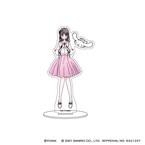 キャラアクリルフィギュア「=LOVE×シナモロール」06/佐々木舞香[A3