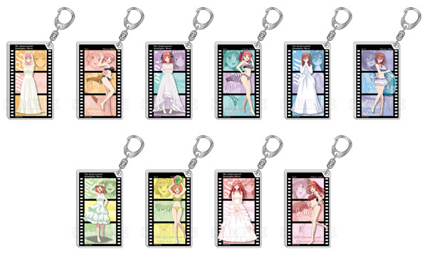 映画 五等分の花嫁 フィルムキーホルダー 10個入りBOX[ティーズ