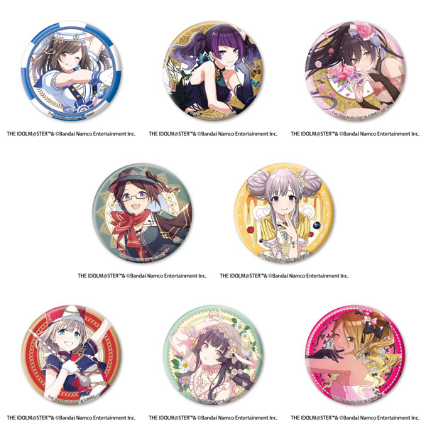 アイドルマスター シャイニーカラーズ ジュエリー缶バッジ Vol.2 8個