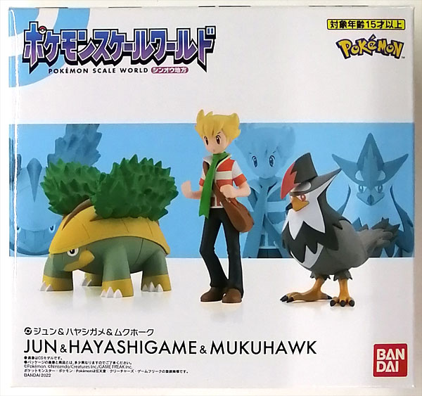 ポケモンスケールワールド シンオウ地方 ジュン＆ハヤシガメ