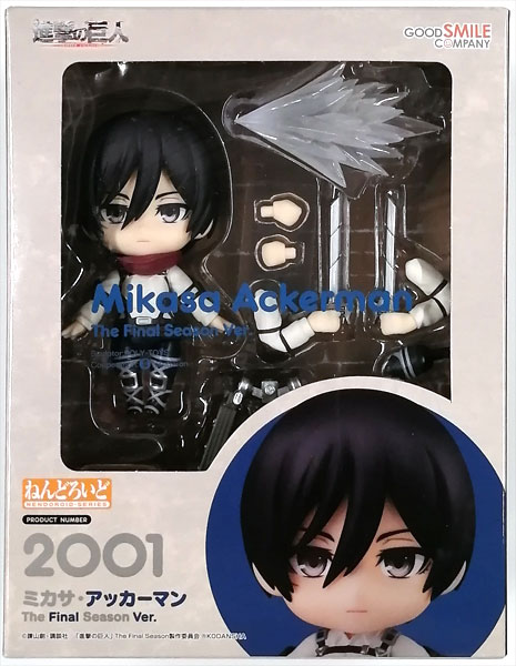 ねんどろいど 進撃の巨人 ミカサ・アッカーマン The Final Season Ver