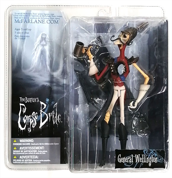 ティム・バートンのコープスブライド ウェリントン将軍 アクション