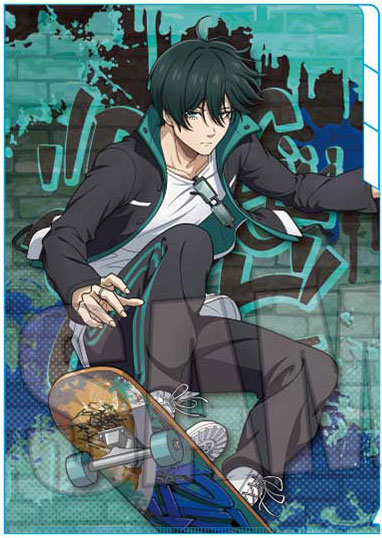 クリアファイル3ポケット Part2 ブルーロック 糸師凛 スケーターver