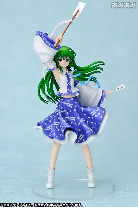 東方プロジェクト 祀られる風の人間 東風谷早苗 1/8 完成品フィギュア