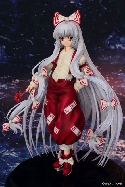 東方プロジェクト 1/8 蓬莱の人の形 藤原妹紅(ふじわらのもこう) 完成