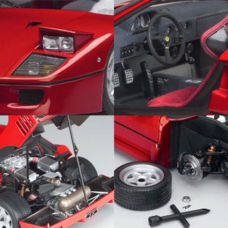 京商オリジナル ダイキャストカー 1/12 フェラーリ F40（レッド