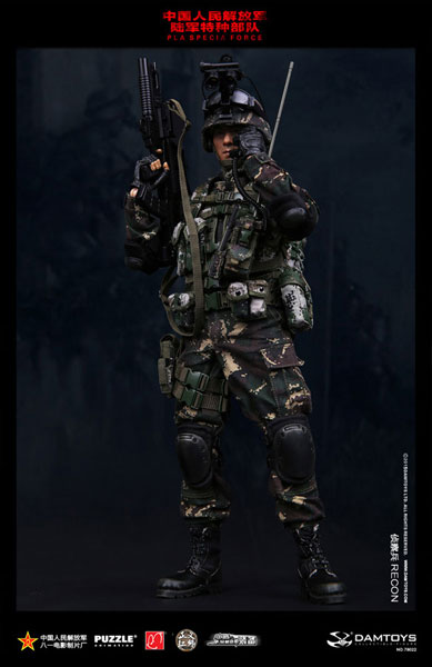 1/6スケールアクションフィギュア 中国人民解放軍 陸軍特殊部隊 偵察兵