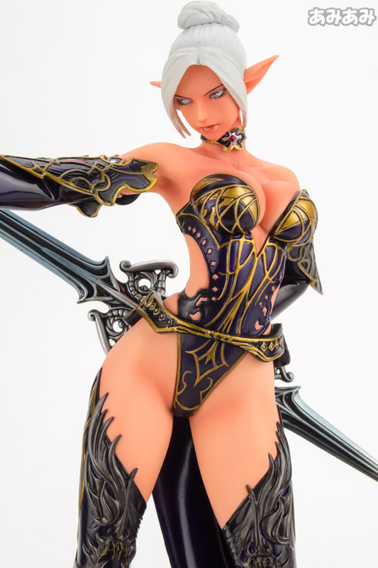 中古】(本体A-/箱B)リネージュII ダークエルフ フィーメール 1/8 完成