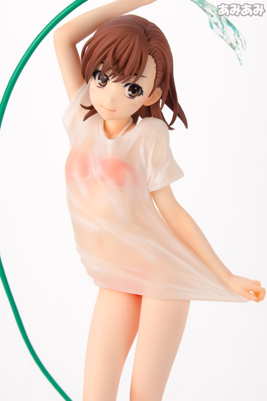 とある科学の超電磁砲S 御坂美琴 水遊びフィギュア アニメVer. 1/6