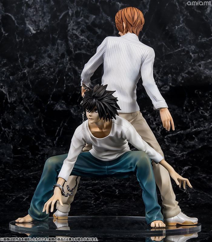 G.E.M.シリーズ DEATH NOTE(デスノート) 夜神月＆L 完成品フィギュア