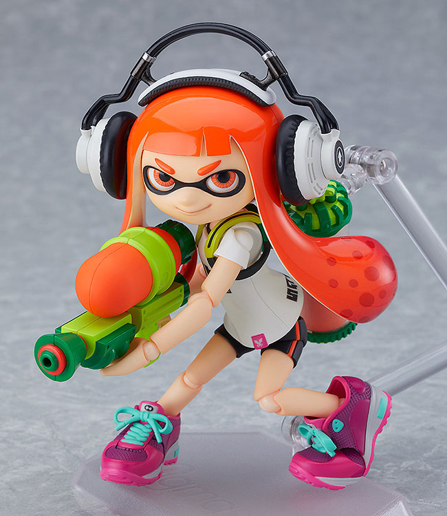 中古】(本体A/箱B)figma Splatoon ガール DXエディション