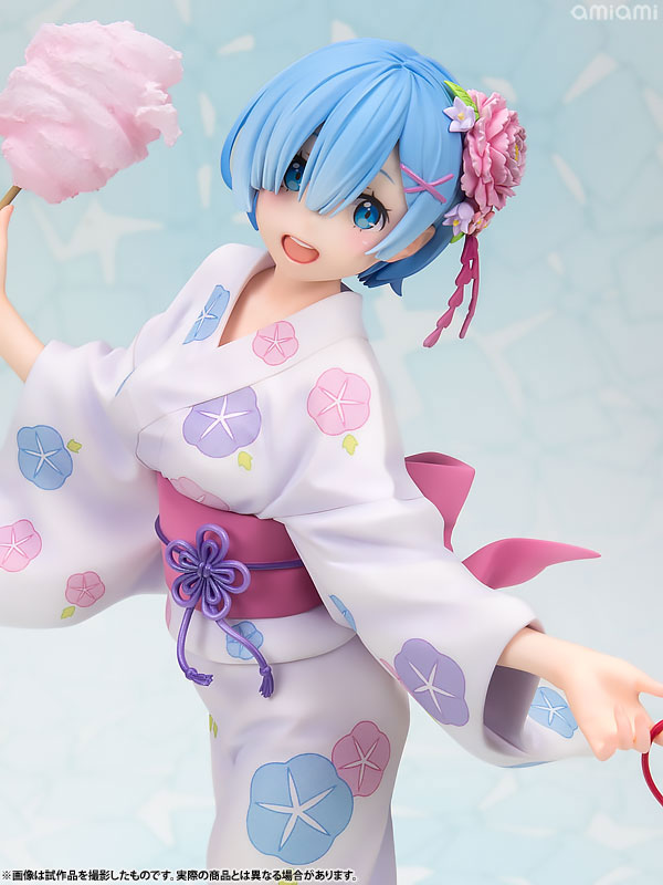 特典】『Re：ゼロから始める異世界生活』レム 浴衣Ver. 1/7 完成品
