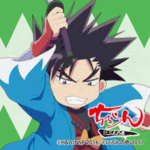 ちるらんにぶんの壱 スクエア缶バッチ 土方歳三[スマイラル]《在庫切れ》