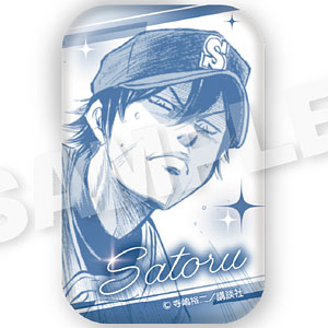 ダイヤのA スクエア缶バッジ 御幸一也[Y Line]《在庫切れ》