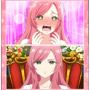 君のことが大大大大大好きな100人の彼女」 ブロマイド5枚セット 花園羽