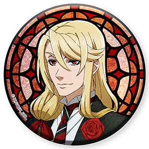 黒執事 -寄宿学校編- ステンドグラス風キラキラ缶バッジ ジョアン