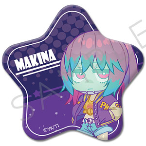 アニメ『銀河特急 ミルキー☆サブウェイ』星型缶バッジ G(リョーコ