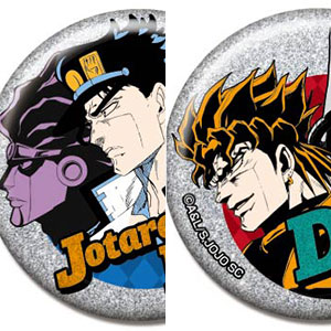 グリッターCANバッジ ジョジョの奇妙な冒険 ダイヤモンドは砕けない