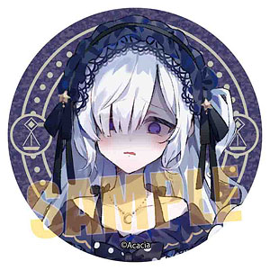 魔法少女ノ魔女裁判 グリッター缶バッジ 橘シェリー（再販）[ベル