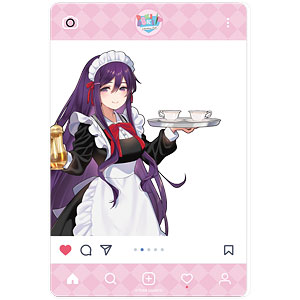 ドキドキ文芸部！」 SNS風アクリルカード サヨリ メイド服ver
