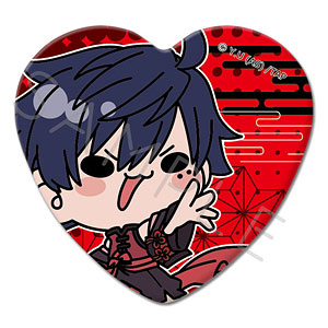 TVアニメ「桃源暗鬼」第2弾 ハート型缶バッジ M-NC (皇后崎迅)[シンク