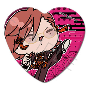 TVアニメ「桃源暗鬼」第2弾 ハート型缶バッジ M-NC (皇后崎迅)[シンク