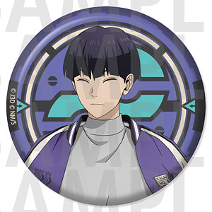 アニメ『怪獣8号』メタリック缶バッジ -怪獣スカジャン- 鳴海弦