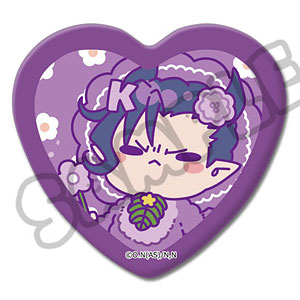 アニメ『魔入りました！入間くん』 第2弾 ハート型缶バッジ M-SD