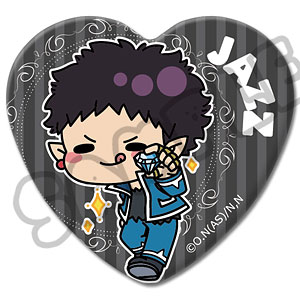 アニメ『魔入りました！入間くん』ハート型缶バッジ MD(シャックス